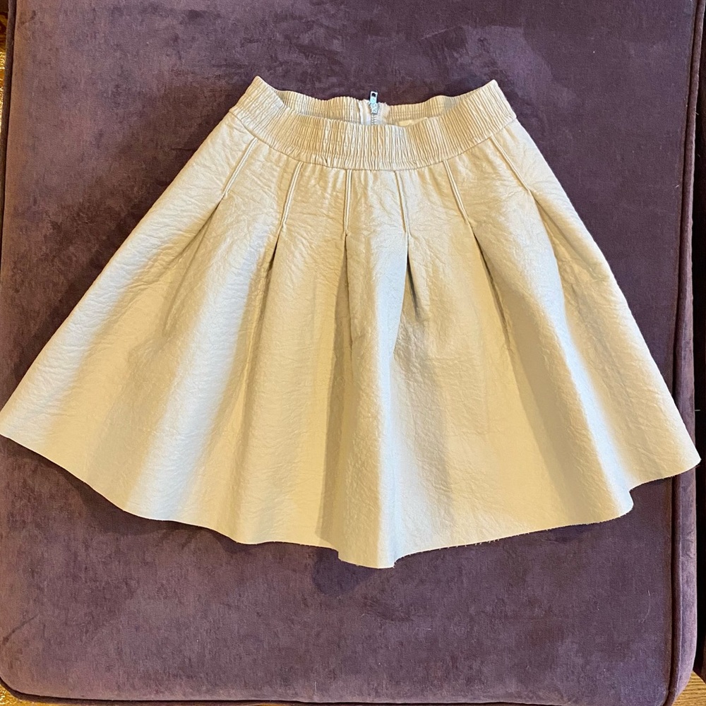 H&M skirt pleather. Worn once, size 8, mint condition.